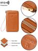 Минималистичный ретро-паспортный чехол RFID, многофункциональный держатель для удостоверения личности, банковской карты, паспорта, высококачественные дорожные аксессуары из искусственной кожи