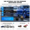 USB TPMS автомобильная система сигнализации давления в шинах монитор для автомобиля Android навигационный плеер с 4 датчиками 5 В беспроводная передача