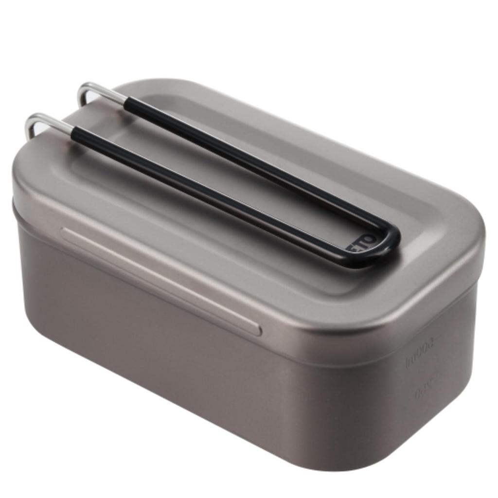 Легкий набор для приготовления пищи yETO Mestin Titanium с канавкой для предотвращения проливания для кемпинга и предотвращения стихийных бедствий, 2 чашки