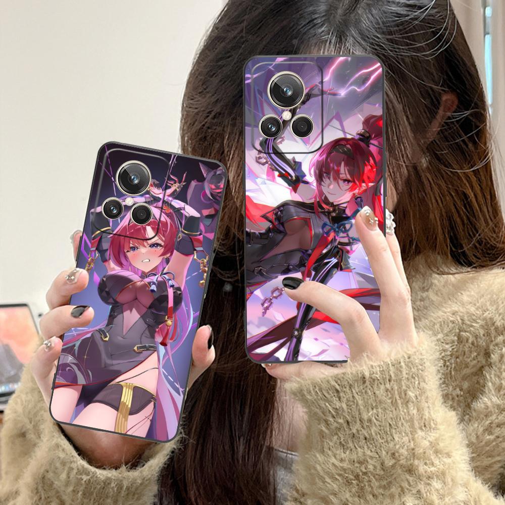 Чехол для мобильного телефона Wuthering Waves Yinlin для Realme 15 14 13 12 11 10 9 Pro Plus T i Lite 5G Цветная печать Чехол Чехол