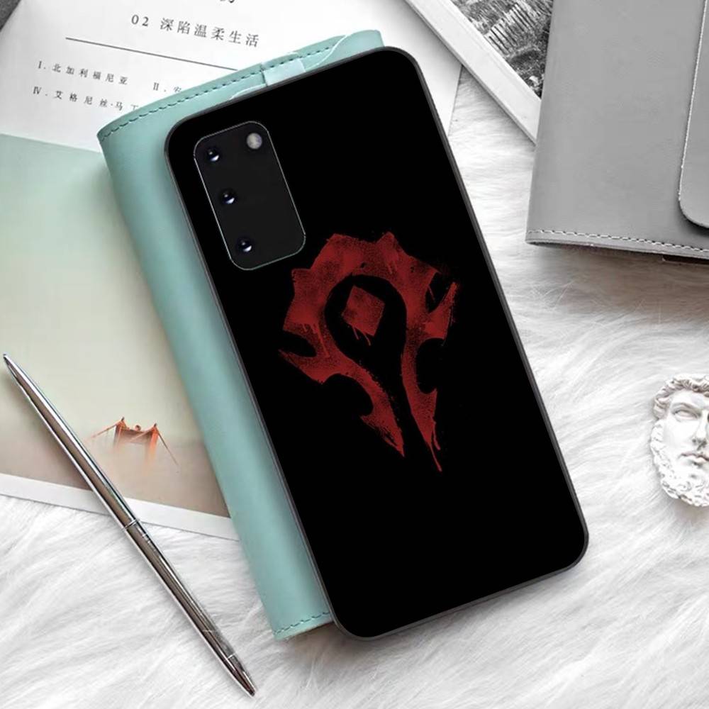 Чехол для телефона World Of Warcraft для Samsung S 24 Fe 25 Ultra Plus 20 Lite 21 30 22 23 24 22 Ultra 5G Fundas