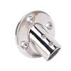 Boat Hand Rail Fitting Stainless Steel 45 Degree Round Base Tube Marine Hardware Flange Base Deck Railing