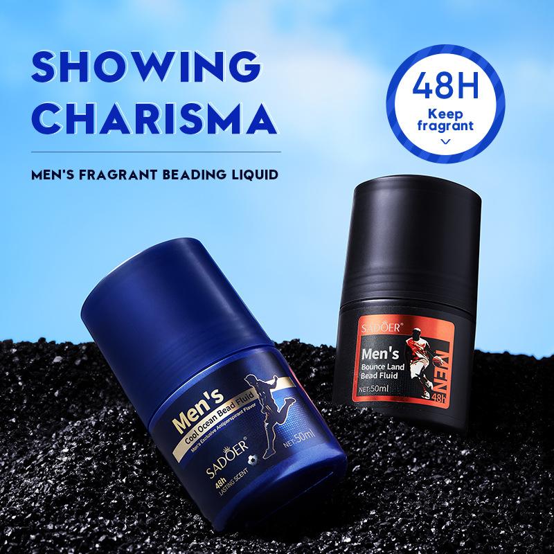 Body Deodorant Stick Underarm Antiperspirant Stick Suitable for Men Sweat-Reducing Roll-On 50ml (2 Sizes Available)