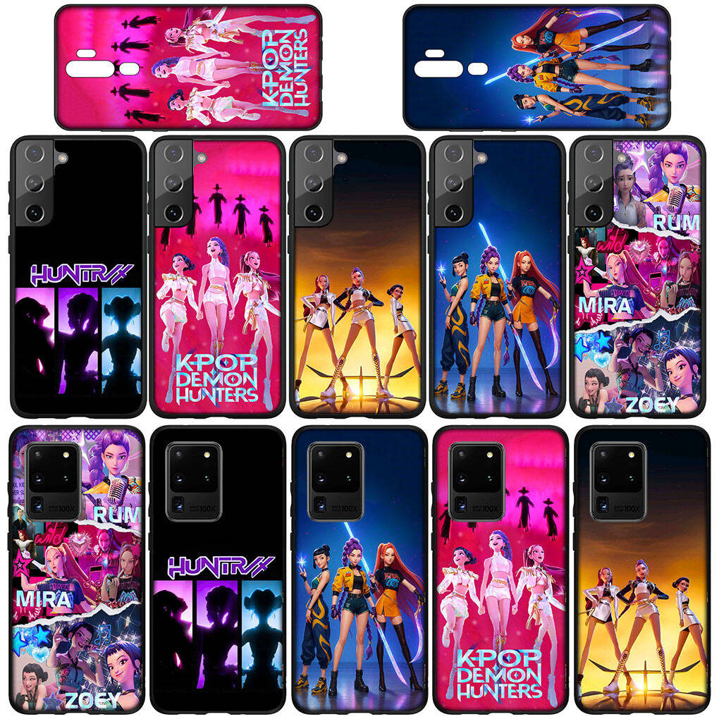 Чехол для Samsung Galaxy S25 S23 S22 S24 Ultra FE A05 A06 A15 A16 A36 A37 A35 A54 A55 A56 A57 A25 A26 A53 A17 Zoey KPop Mira Demon Rumi Hunter X Чехол