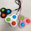 Игрушки для снятия стресса для детей и взрослых, сенсорные игрушки для аутистов, простые игрушки-непоседы с ямочками, брелок