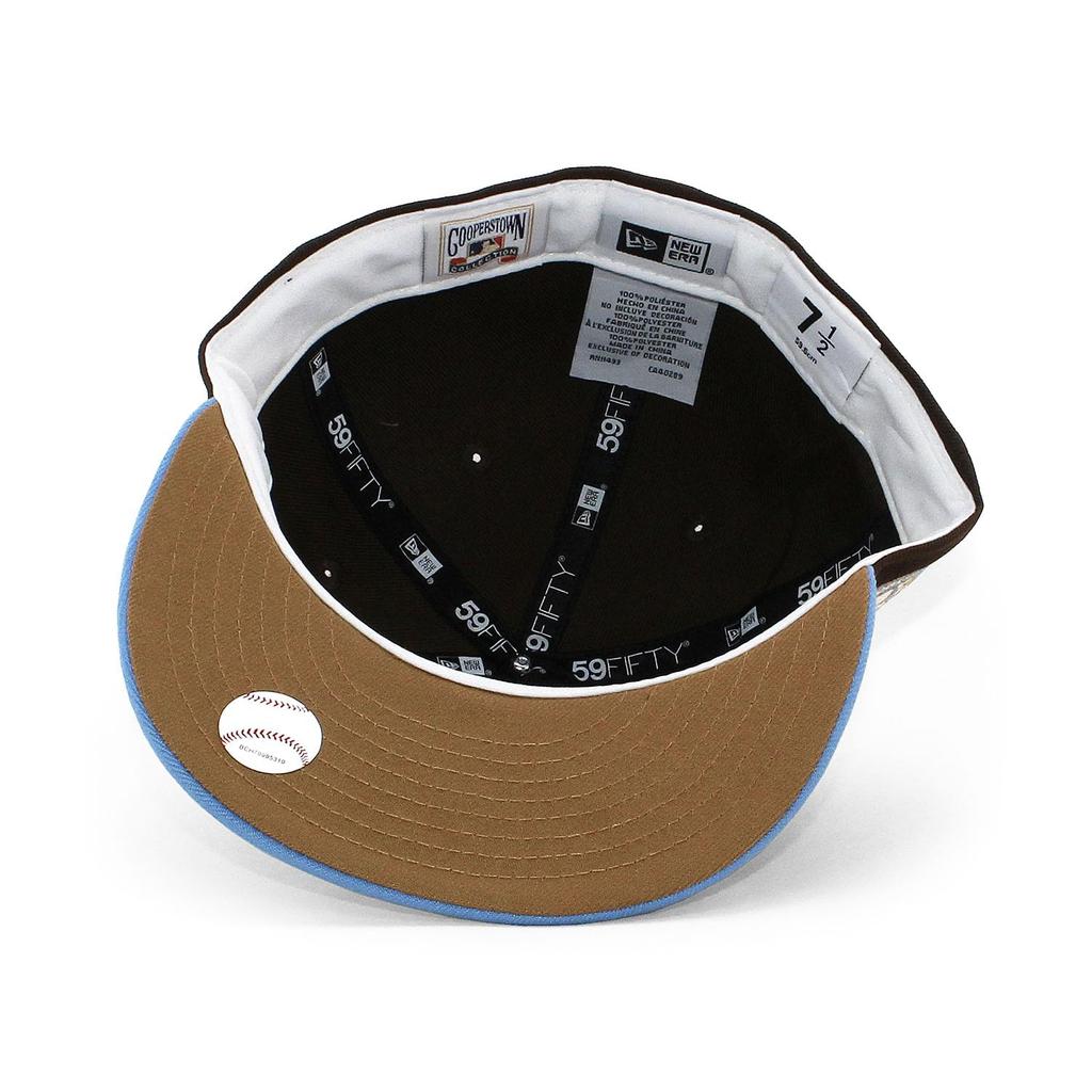 Трендовая цветная кепка New York Yankees MLB 50TH COLOR BRIM NEW ERA NEW YORK YANKEES 5950 с боковым патчем Р-р 7-34 [Б/у]