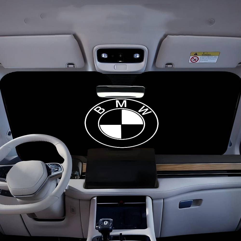 BBKG7 Роскошный Спортивный Автомобиль B-BMWs Складной Солнцезащитный Экран на Лобовое Стекло Автомобиля Блок Отражатель Портативный Дышащий Защитный Экран от УФ-излучения