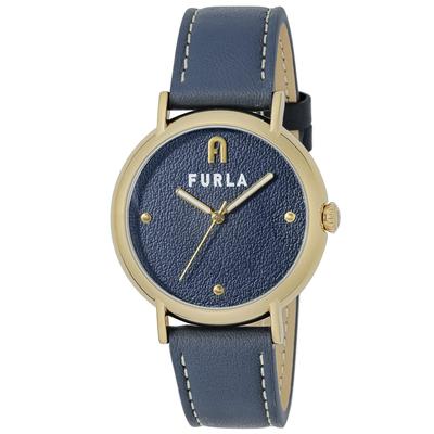 Часы FURLA EASYSHAPE с синим циферблатом из нержавеющей стали, кварцевые, 37 мм, ювелирные изделия, аксессуар WW00023012L2 Женские [Товар]