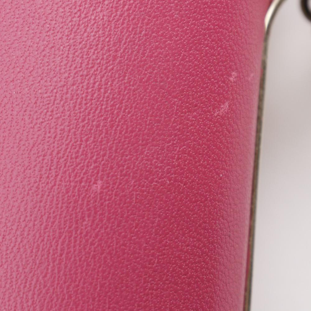 Valentino VaVaVoom Shoulder Bag Rock Studs ChainShoulder Pink Lambskin Women Used