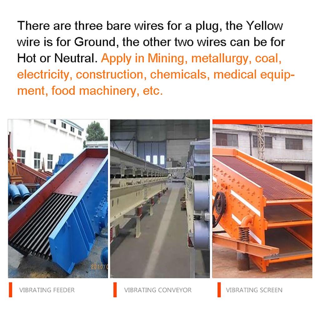 Вибрационный двигатель 20/40/60 Вт, 220 В с регулируемой скоростью для торкрет-машины, машины подачи, стиральной машины