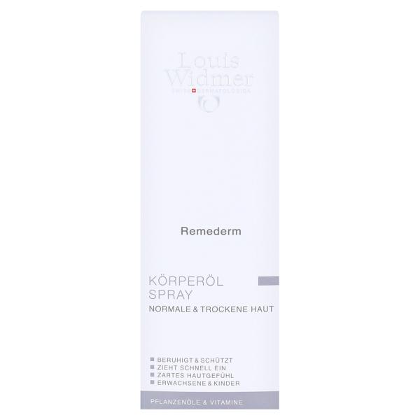 Louis Widmer Масло для тела Remedum спрей 150 мл