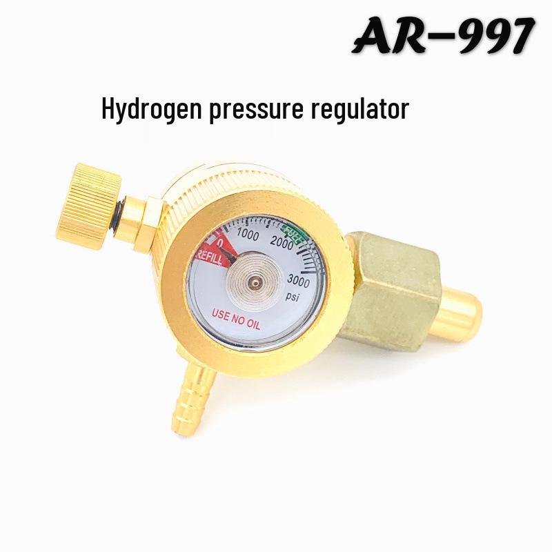 Weldforce Argon Arc Welding Regulator: Energy-Saving, Gas-Saving, Drop-Proof, Explosion-Proof Meter with Pressure Reducing Valve and Gauge.