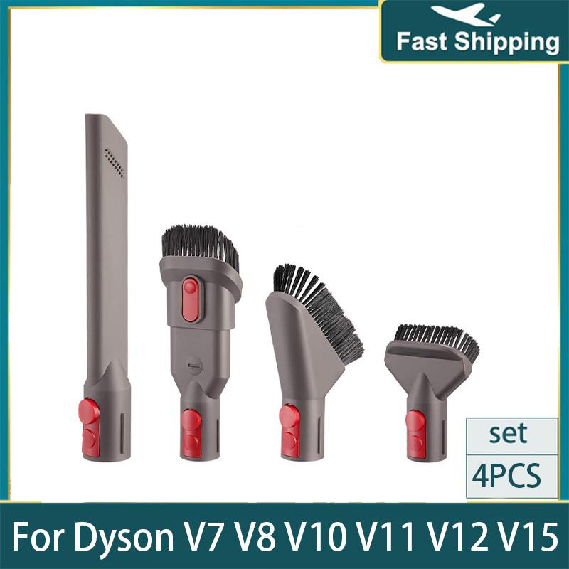 Комплект насадок для пылесосов Dyson V7 V8 V10 V11 V15 Absolute Detect Cyclone Outsize, набор аксессуаров, сменная щетка