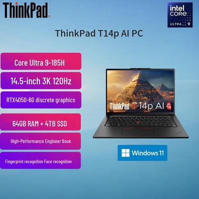 Ноутбук Lenovo ThinkPad T14p AI PC (Китайская версия)