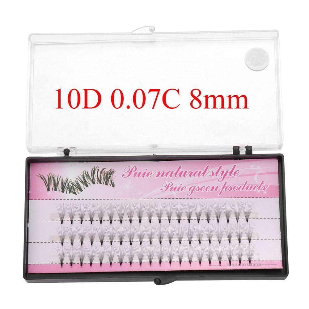 Объем натуральный 0,07 мм толщина норка черный накладные ресницы наращивание ресниц отдельные ресницы