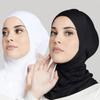 1 или 2 штуки женского модального нижнего белья, закрытие головы и шеи до подбородка, исламский эластичный вязаный шарф, шапка, мгновенный внутренний хиджаб