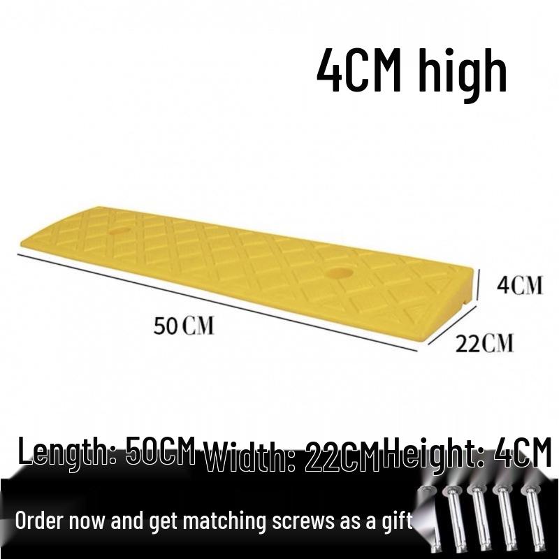 Uphill Slope Mat, Barrier-Free Ramp, Plastic Ladder, Speed Bump, Intersection Aid
