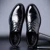 Вэньчжоу кожаная обувь мужская натуральная кожа британский стиль увеличивающая рост мужская обувь деловая повседневная свадебная дерби обувь первый слой коровьей кожи
