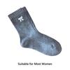 Thickened Women's Mid-Calf Socks Warm Seamless Socks Fashion Bow Knot Socks  for Women Girls