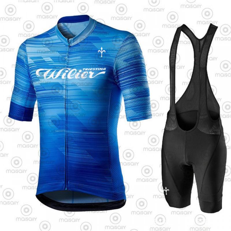 Mens Cycling Jersey Set Breathable Quick-Dry Short Sleeve Bike Apparel Road Mountain Trail Riding Season