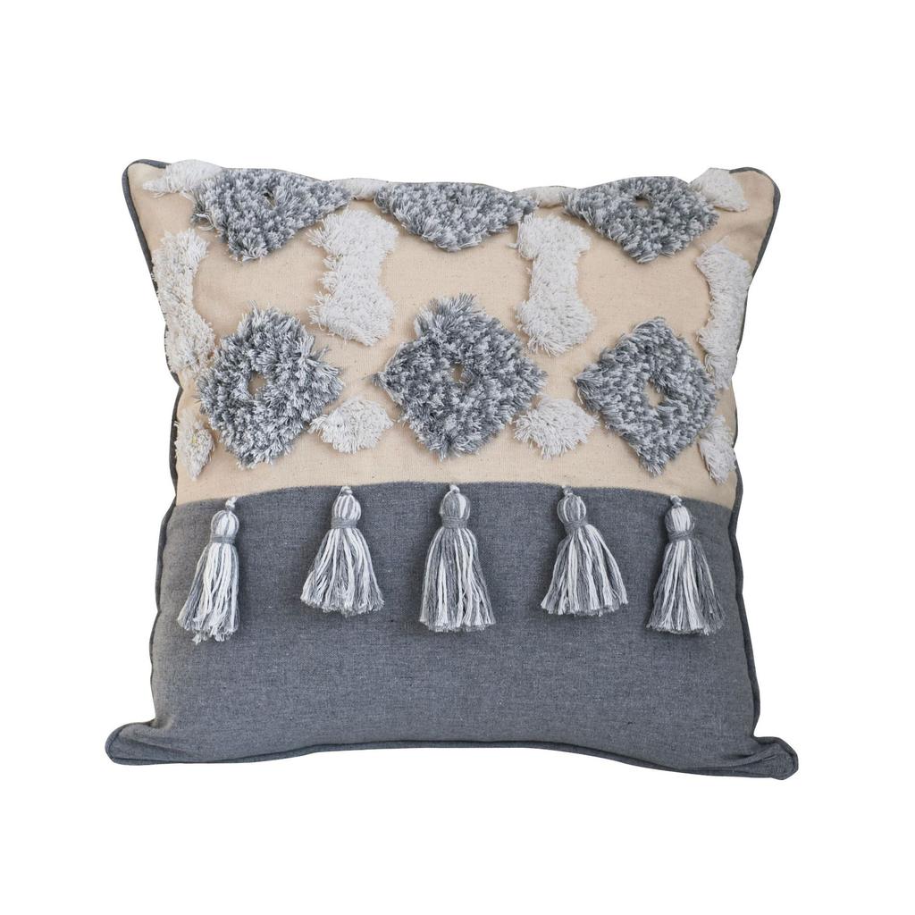 Тафтинговая диванная наволочка в стиле ретро, ​​простая художественная круглая бархатная подушка, мягкая офисная подушка для дивана, наволочка