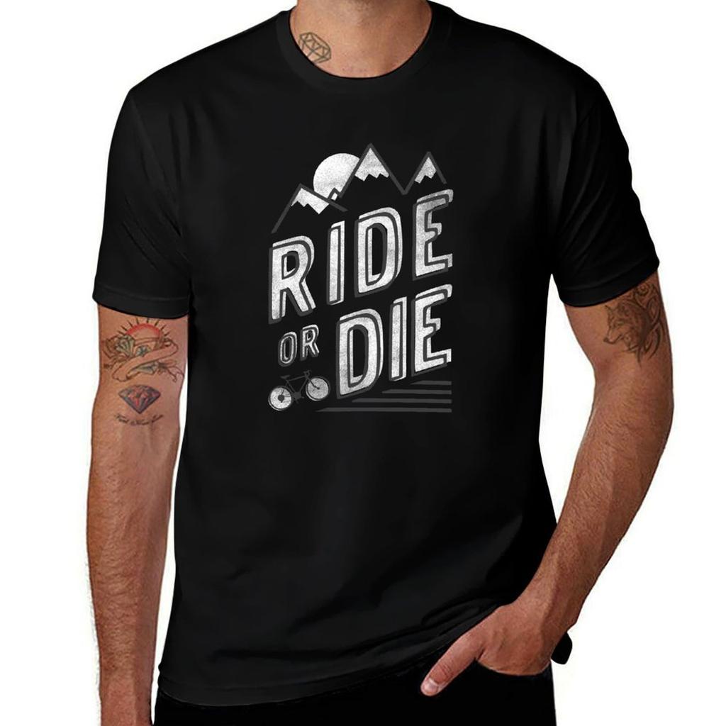 Ride Or Die Tshirt Quick Dry Sports Short Sleeve Tee