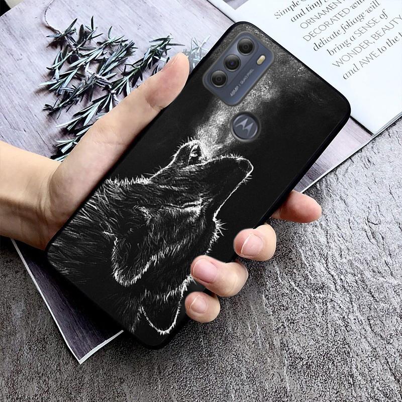Чехол для телефона Wolf Bird Lion Tiger Eagle для Moto E32 E20 E40 G22 G52 G20 G30 G100 G60 G50 G10 GPure GStylus G9 One Action Macro
