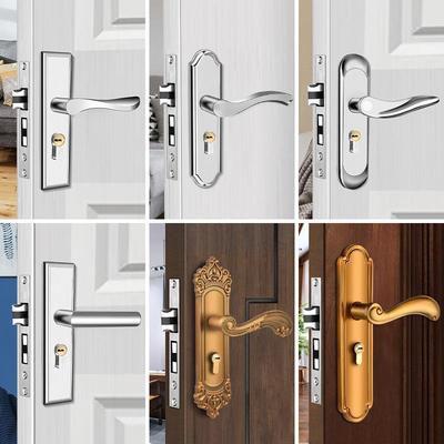 Бесшумный замок для деревянной двери в европейском стиле