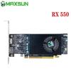 Maxsun Graphics Card AMD GPU Radeon RX 550 Transformers 4G GDDR5 128Bit 14nm Computer PC Gaming Video Cards DP+DVI Full New