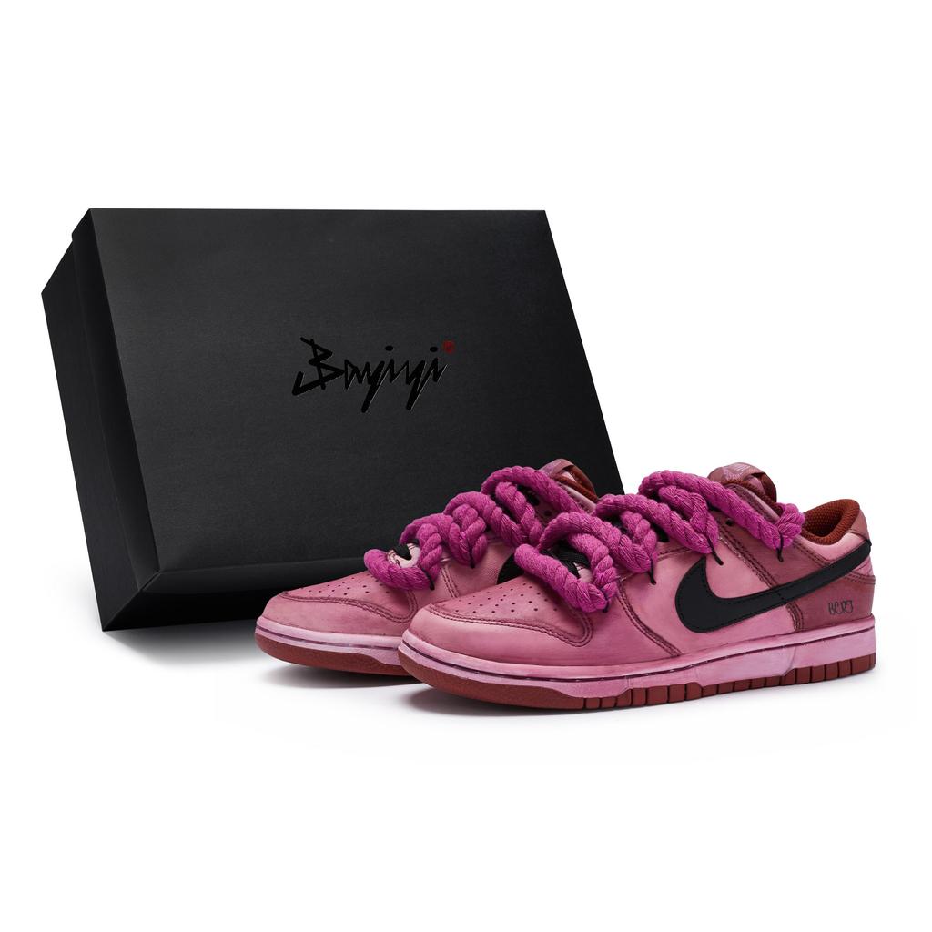 Nike Dunk Skateboard Shoes Men's Low top Black DD1391-602(Team80-S-BOX)