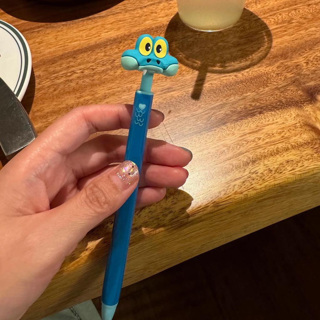 1/6Pcscartoon Zootopia 2 Anime Periphery Gary Snake Ballpoint Pen Detoxification Pen Creative Fun Desktop Ornament