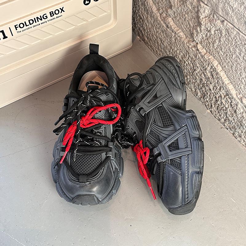 Подошва с вакуумной пленкой, папины кроссовки, женские, осенние, новые, на толстой подошве, увеличивающие рост, спортивная обувь, женская, повседневная, для работы, универсальная обувь, женская