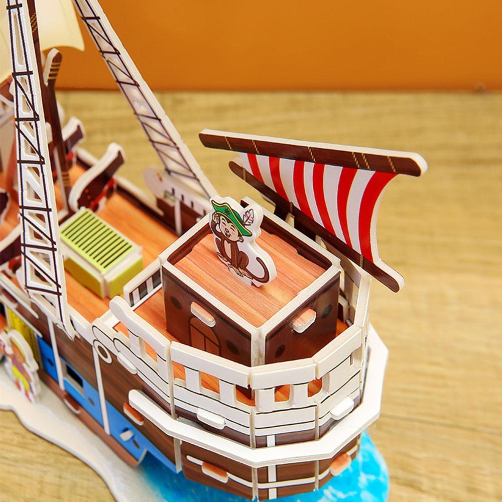 DIY 3D Paper Puzzle Room Paper Creative Nursery School