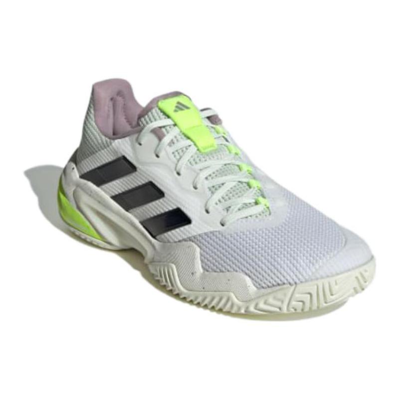 adidas Женские кроссовки Barricade 13 Cloud White Core Black Crystal Jade IF0409