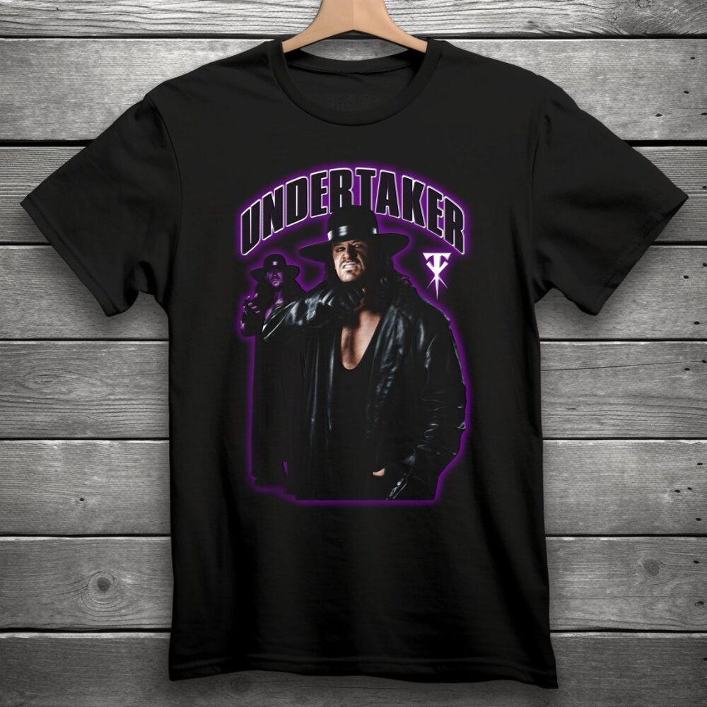 Черная футболка для рестлинга The Undertaker S-5XL Унисекс
