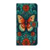 Butterfly Pattern PU Leather Wallet Flip Photo Frame Book Case for iPhone Samsung Huawei Honor Xiaomi Redmi Oppo Sony Motorola Nokia Google