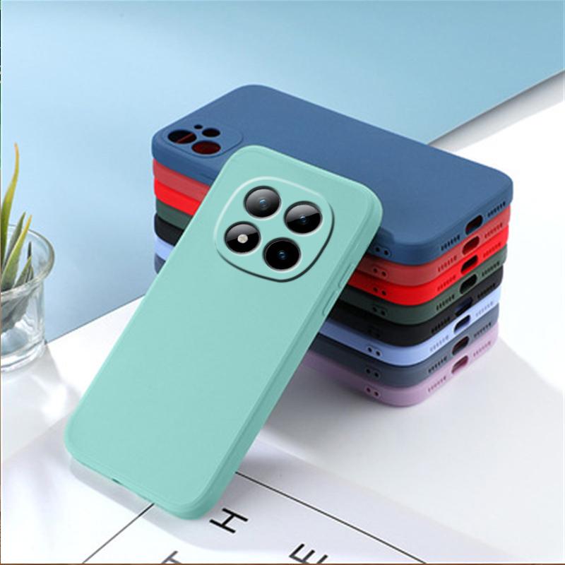 Ударопрочный чехол из жидкого силикона для Xiaomi Redmi Note 15 Pro Plus - Мягкий дизайн из ТПУ