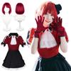 NOKIJP Косплей Аримы Каны с париком (Новый B-Komachi / Красный и Черный), Размер S
