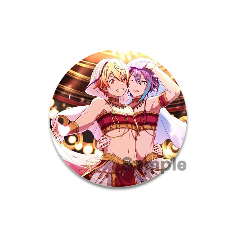 32/44/58 мм Project Sekai Wonderlands X Showtime Pin ручная работа брошь для одежды мультяшный косплей значок украшение на рюкзак ювелирные изделия подарок