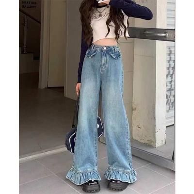 Женские модные повседневные однотонные брюки с высокой талией и принтом, брюки и капри