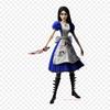 Alice Madness Returns Alice Alice Liddell Alice Madnes Iron On Heat Transfer Printing Vinyl Patches Sticker for Clothes DIY Appliques Washable Patches