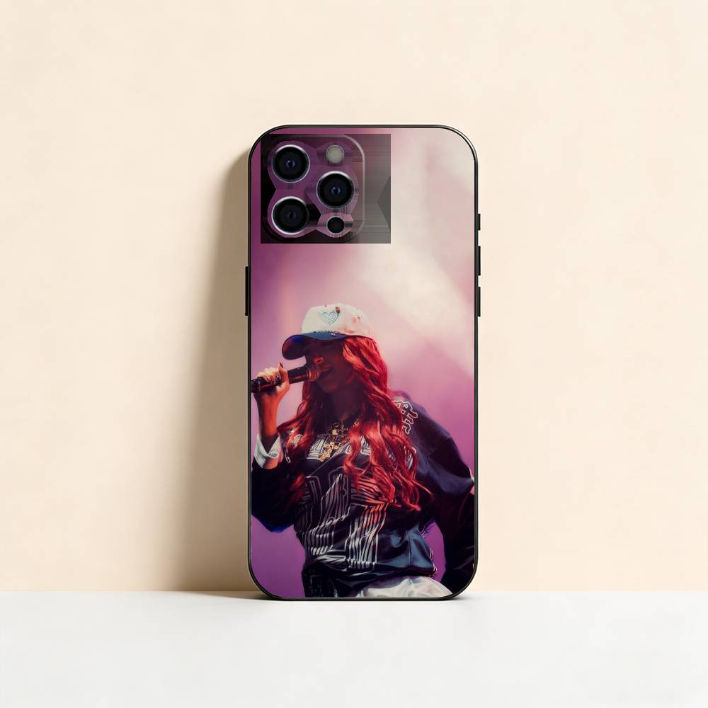 Singer D-De La R-Rose Phone Case For iPhone 17, 16,15,14,13,12,11 Plus,Pro Max, Others Soft Black Cover