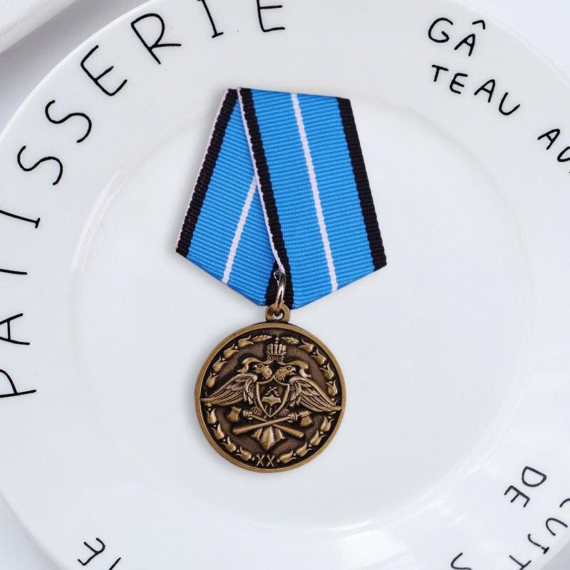 ОРДЕН РОССИИ «За безупречную службу» 1 класса, оригинальный российский топор двуглавого орла, тактический боевой военный знак