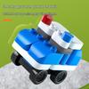 Инженерный автомобиль-пазл, совместимый с Lego, конструктор для детей 3-6 лет