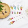 2Pcs/set (1big+1small) Handmade Fairy Imitation Dragonfly Wings Pendant for DIY Earrings Jewelry Making