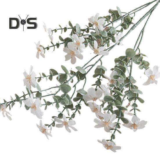 Искусственная шелковая ткань, имитация цветка, легкий уход, креативная мини-искусственная орхидея, зеленое растение