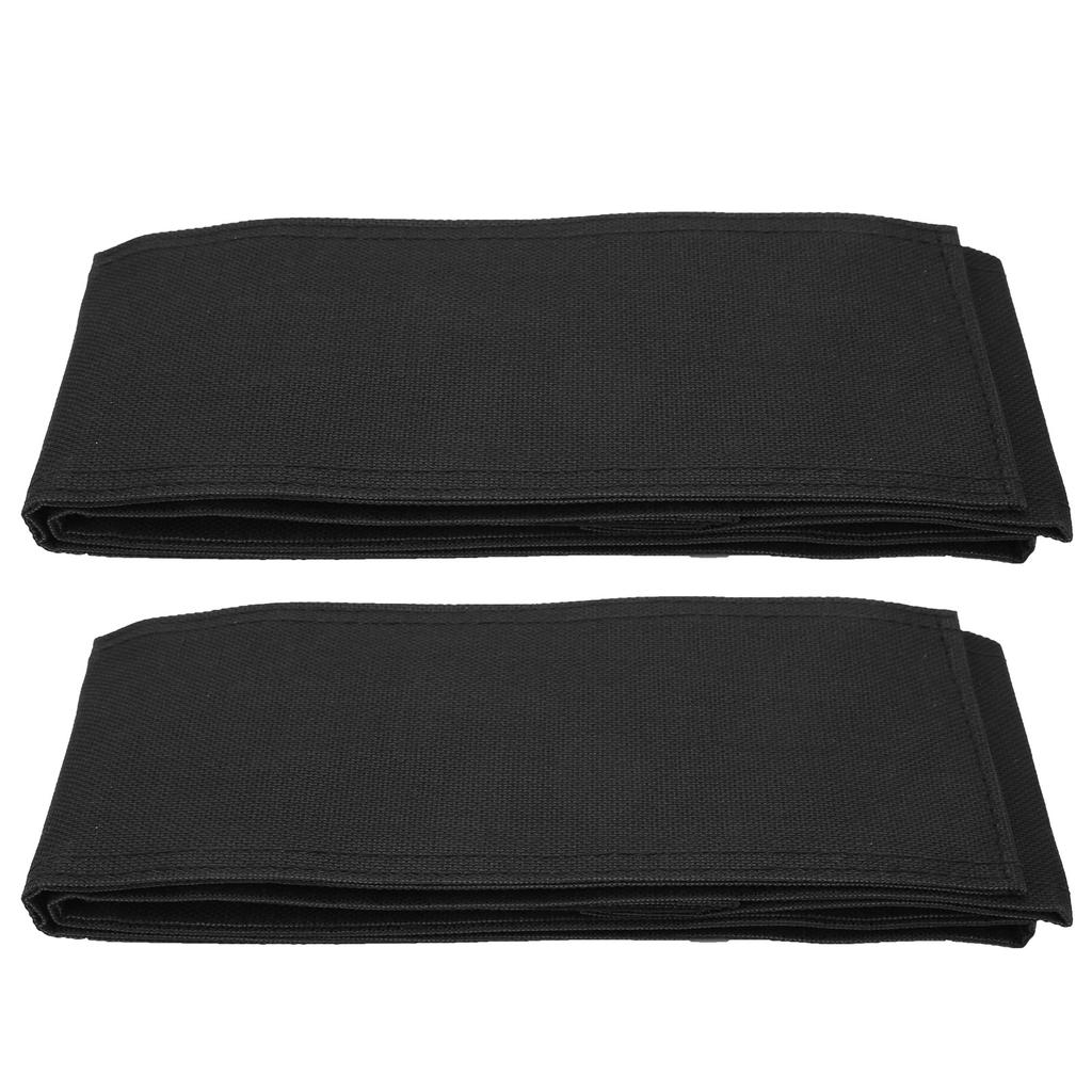 2Pcs 1/2 Type Billiard Cue Storage Bag Pool Table Stick Carrying Case with Adjustable Belt