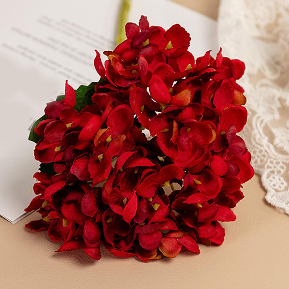 Искусственный цветок гортензии премиум-качества для свадеб и гостиных.