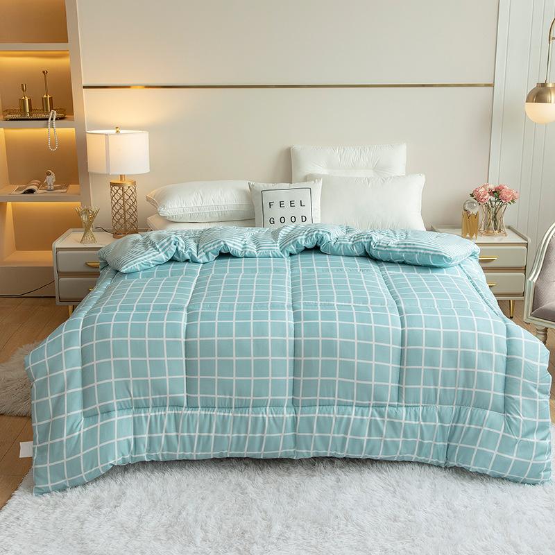 Роскошный комплект постельного белья в клетку Queen - устойчивый к пятнам, мягкий из микрофибры, легкий, дышащий, простой в уходе для любого сезона