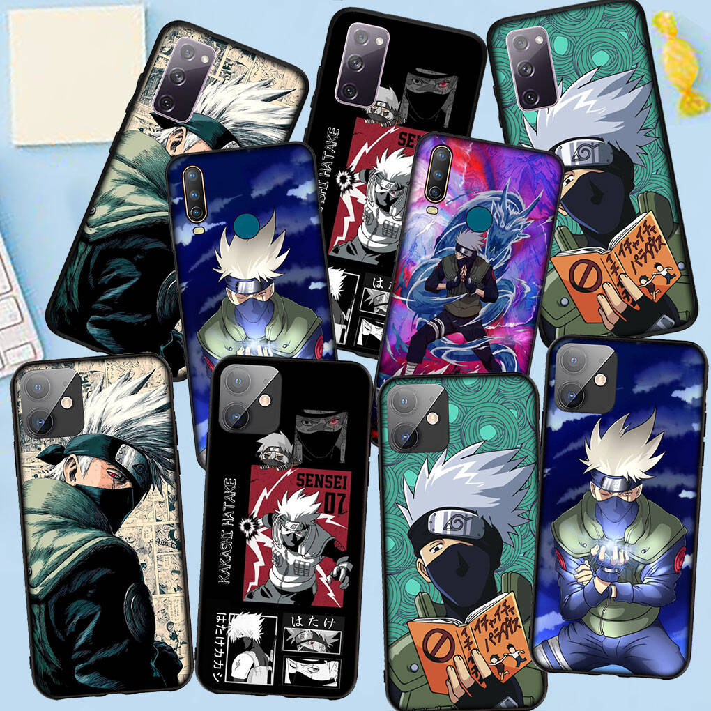 Phone Case for iPhone 17 15 16 Plus Xiaomi Poco X7 X6 F8 F7 C85 C75 C71 Redmi Note 14 12 11 13 Pro Max A4 14C 13C 15C Kakashi Hatake Silicone Narutos